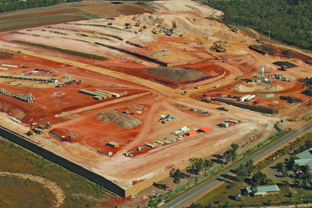 The large site is located between three major roads in Yatala. 